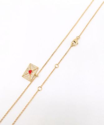 イヴォンヌレオン　Ｋ１８　レターネックレス